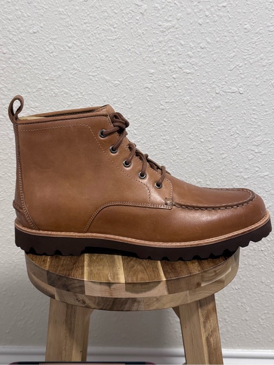 Sperry Newton Moc Toe Leather Boots Tan Bronzer Mens EU 46/US 12/UK 11 NIB main image 11